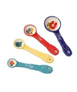 Pioneer Woman Dazzling Dahlias 4-Piece Stoneware Measuring Spoon Set New - $418.36 MXN