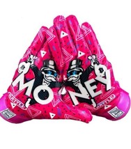 Battle Sports Money Man 2.0 Triple Threat Football Receiver Gloves Pink ... - $39.99