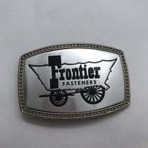 Vintage Belt Buckle Western Cowboy Rodeo Covered Wagon Frontier Fasteners - £10.11 GBP