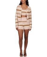 MSRP $109 Charlie Holiday Marvine Striped Cardigan Size XL - $38.61