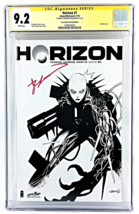 HORIZON #1 CGC 9.2 NM- SS SIGNED BY ROBERT KIRKMAN SKETCH VARIANT - £83.64 GBP