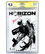 HORIZON #1 CGC 9.2 NM- SS SIGNED BY ROBERT KIRKMAN SKETCH VARIANT - $1,991.19 MXN