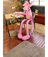 Large Soft Plush Stuffed Long Skinny Pink Panther Movie Cartoon Character  - $39.95+