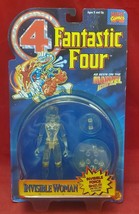 Toy Biz 1995 NEW Marvel Fantastic Four Invisible Woman 5&quot; Action Figure Clear - £6.27 GBP
