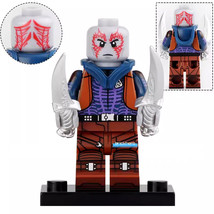 Drax the Destroyer Guardians of the Galaxy Vol 3 MCU Lego Minifigure Bri... - £2.36 GBP