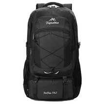 75L Waterproof unisex men backpack travel pack sports bag pack Outdoor Camping M - £63.48 GBP