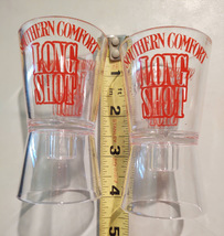 Beer Bottle Topper Shot Glasses Southern Comfort Long Shot Advertising Promotion - £15.62 GBP
