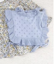 New Baby Bibs Handmade Babie Knit Collar Baby Accessories Pure Cotton Kids Colla - £52.68 GBP