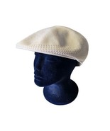 Pendleton VTG Mens White Mesh Newsboy Cap Hat Size M Kangol Style  - $19.00