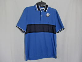 Nautica men&#39;s polo shirt Small blue Super Soft short sleeve golf resort  New - $19.55