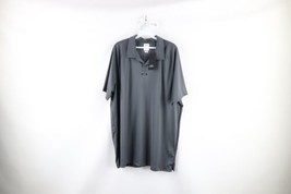 New Oakley Mens Size 2XL XXL Regular Fit O Logo Collared Golf Polo Shirt Gray - £34.79 GBP