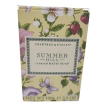 NEW Crabtree &amp; Evelyn SUMMER HILL Scented Bath Soap 3.5oz Retired Scent ... - $18.99