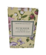NEW Crabtree &amp; Evelyn SUMMER HILL Scented Bath Soap 3.5oz Retired Scent ... - $25.97 CAD