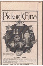 Vintage Print Ad Pickard China 1910 Ravenswood Chicago 5&quot; x 8&quot; - £5.56 GBP