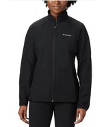 Columbia Womens Jacket Black Softshell Pockets Wind Resistant Omni-Shield - $94.35 CAD