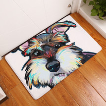 Colorful Cartoon Dog Print Floor / Door Mat 15.7&quot; x 23.6&quot; x .315&quot; (B) - £31.83 GBP