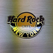 Hard Rock Cafe NEW YORK 2023 Classic HRC LOGO MAGNET 2.75&quot; x 2&quot; Large Te... - $16.34