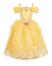 Official Disney Belle Costume Dress for Kids Beauty and the Beast Sz 4 NWT - £46.96 GBP