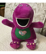 Lyons Partnership 2011 Singing Barney 9&quot; Plush &quot;I Love You Song&quot; Great S... - £9.73 GBP
