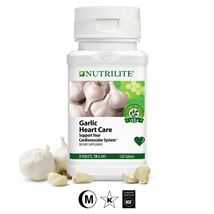NUTRILITE GARLIC HEART CARE - 120 TABLETS  - $34.00