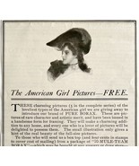 1904 American Girls Borax Advertisement Household Cleaner Ephemera 7.5 x... - €17,20 EUR