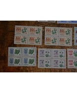 Canada Stamp Blocks 1954-1964 NATO Queen Elizabeth II Pagem Women Flower... - £19.80 GBP