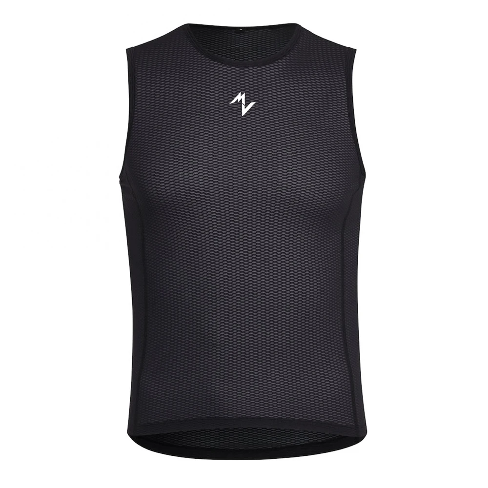 Morvelo Men Sleeveless Cycling Vest Quick Dry MTB Gilet Tops Bike Cyclin... - £29.53 GBP