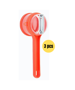 Stainless Steel Fruit &amp; Vegetable Peeler with Storage – (3 pcs) - $31.19