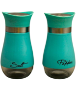 Salt &amp; Pepper Shaker Set Glass w/ Printed Labels 4.42 oz BPA-Free Aquama... - $8.90