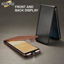 KISSCASE Retro Vertical PU Flip Leather Case for Samsung Galaxy (S3, S3 Mini, S4 - £12.86 GBP