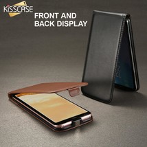 KISSCASE Retro Vertical PU Flip Leather Case for Samsung Galaxy (S3, S3 Mini, S4 - £12.66 GBP