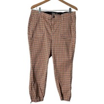 Torrid High Rise Jogger Pants Houndstooth Pattern Stretch Women Size 16 ... - $25.74