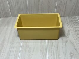 Tupperware Vintage Butter Cheese Dish 1 Piece LID ONLY Harvest Gold 638-9 - $6.85