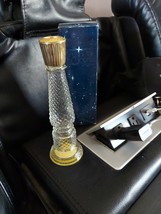 Avon Crustallite Cologne 4oz Empty Bottle candle holder - £3.60 GBP