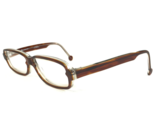Vintage la Eyeworks Eyeglasses Frames PANTER 961 Brown Horn Clear 54-15-125 - $74.75