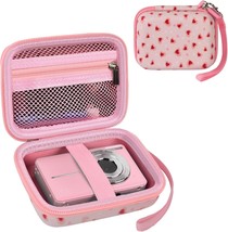 Digital Camera Case For Camkory/For Vahoiald Fhd 1080P/ For, Light Pink - £30.69 GBP