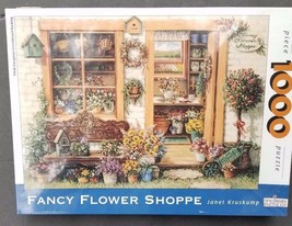 Jigsaw Puzzle fancy flower shoppe 1000 pc Spilsbury Janet Kruskamp - $33.25