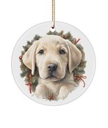 Adorable Golden Labrador Retriever Ornament, Labrador Christmas Ornament... - £11.72 GBP