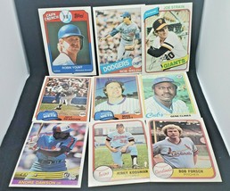 Lot of 10 VTG (1978-1989) Baseball Cards Robin Yount Andre Dawson &amp; MORE NM-MT - £8.18 GBP