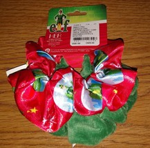 Claire&#39;s 2 Pack Scuncies Elf Holiday Christmas Hair Ties CUTE SCRUNCHIES - £5.11 GBP