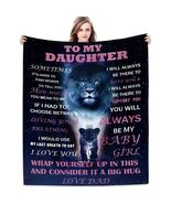 Yutrrpe Daughter Gift Blanket from Dad Lightweight Flannel for Bed &amp; Sof... - $252.41 MXN