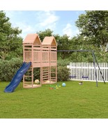  Outdoor Playset Natural wood Solid Douglas wood Large Seats Loads - $1,241.99