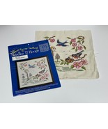 Needles &#39;N Hoops No 2358 Spring Scene Sampler Stamped Cross Stitch Compl... - £7.84 GBP