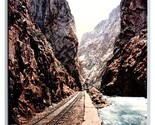 Reale Gorge E da Appendere Ponte Colorado Molle Co Unp Udb Cartolina M17 - $3.03