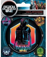 3 x READY PLAYER ONE Vinyl Sticker Sheet with 5 Stickers - £1.95 GBP