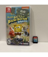 Spongebob Squarepants Battle for Bikini Bottom Rehydrated Nintendo Switc... - $422.52 MXN