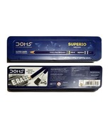 1 boîte - Doms superio super dark Graphite 10 crayons, gomme à aiguiser ... - $446.08 MXN