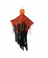 Halloween House Spooky Hanging Jack-O-Lantern Faced Ghouls 36x22x4 in. P... - £1.56 GBP