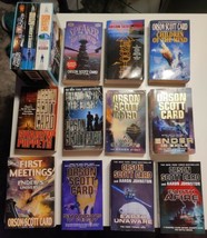 14 Orson Scott Card Novels Ender&#39;s Game Books Shadow Puppets Earth Unawa... - £60.74 GBP