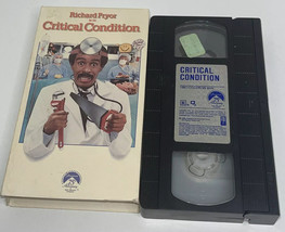 Critical Condition 1987 Richard Pryor Crazy Comedy VHS Paramount Release Vintage - £8.47 GBP